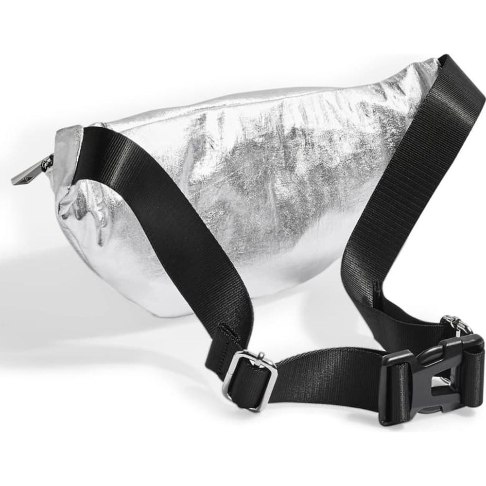 🎄NWT Last One! Top Shop Silver Warsaw Belt Bag - Picture 3 of 8